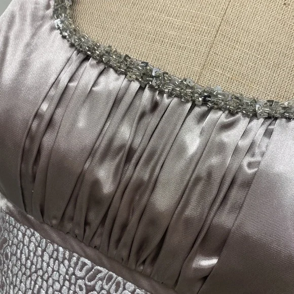 Niteline jacquard dress and jacket - Picture 5 of 7